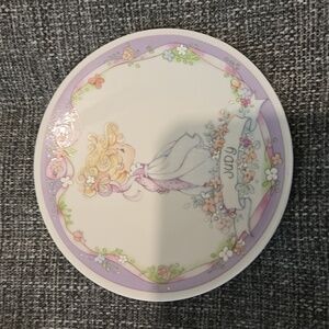 precious moments meaning of the name Judy trinket plate